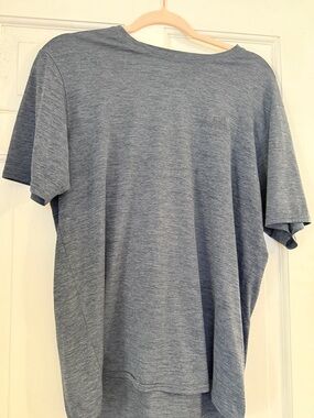 Patagonia Men's Heather Slate Blue Short-Sleeve Crewneck Tee